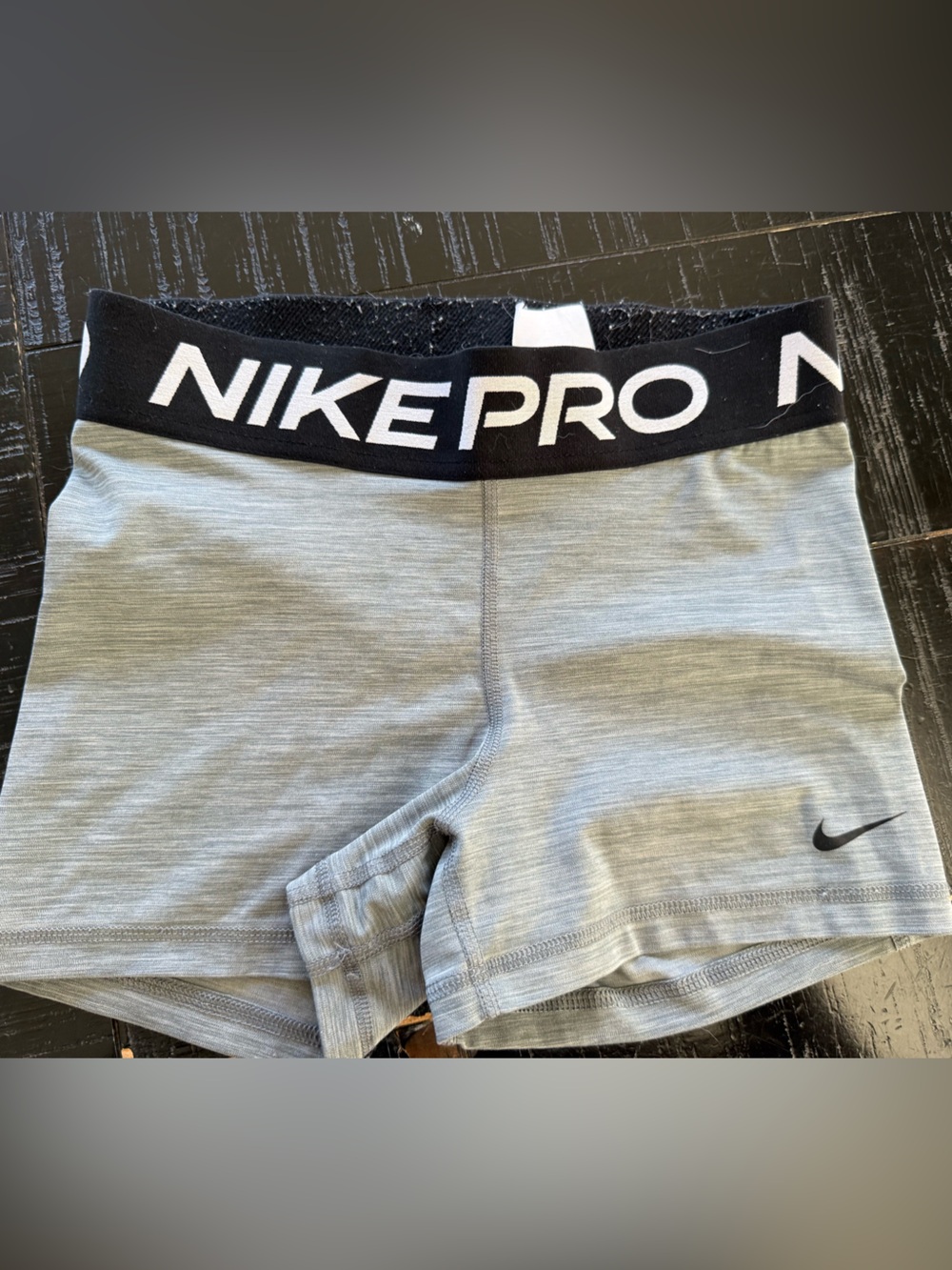 Nike Pro women’s Grey Compression Shorts size small